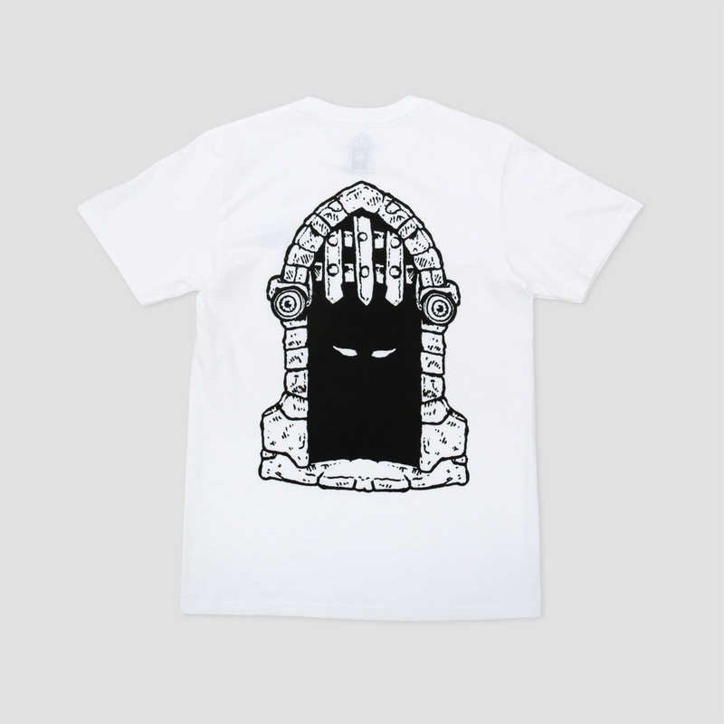 Dungeon Portcullis T-Shirt White Small