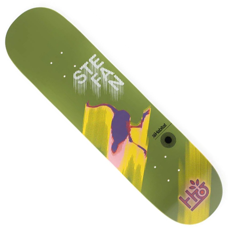 Habitat Stefan Janoski Speed Deck Green 8.125 x 31.5 WB:14