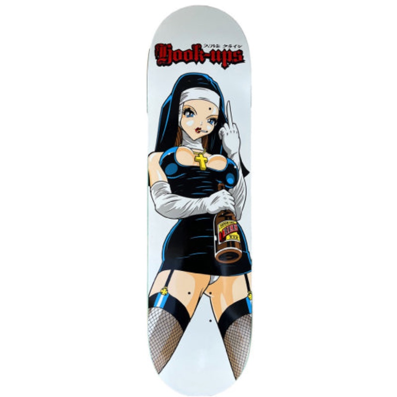 Hook-Ups Evil Nun Skateboard Deck 8.25″ 8.25″