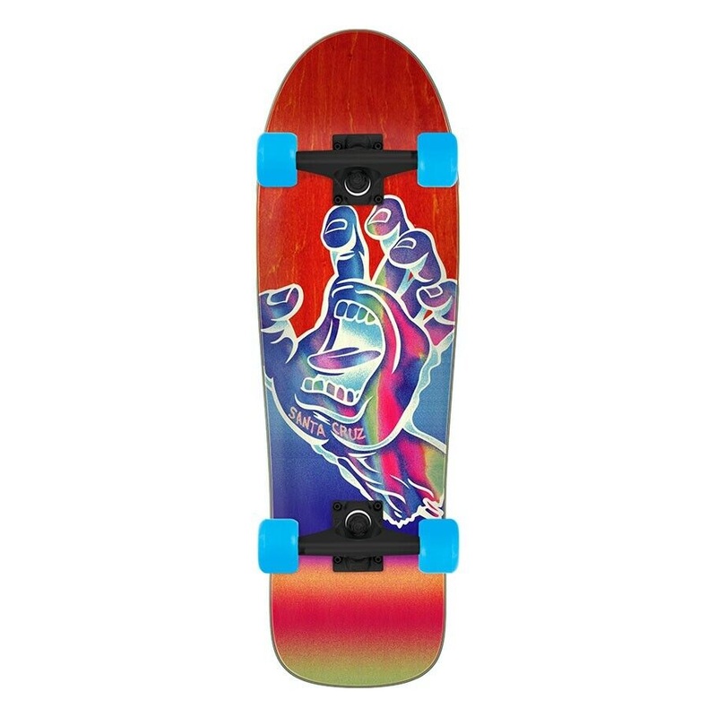 Iridescent Hand 9.7×31.7 Cruzer Complete – Santa Cruz
