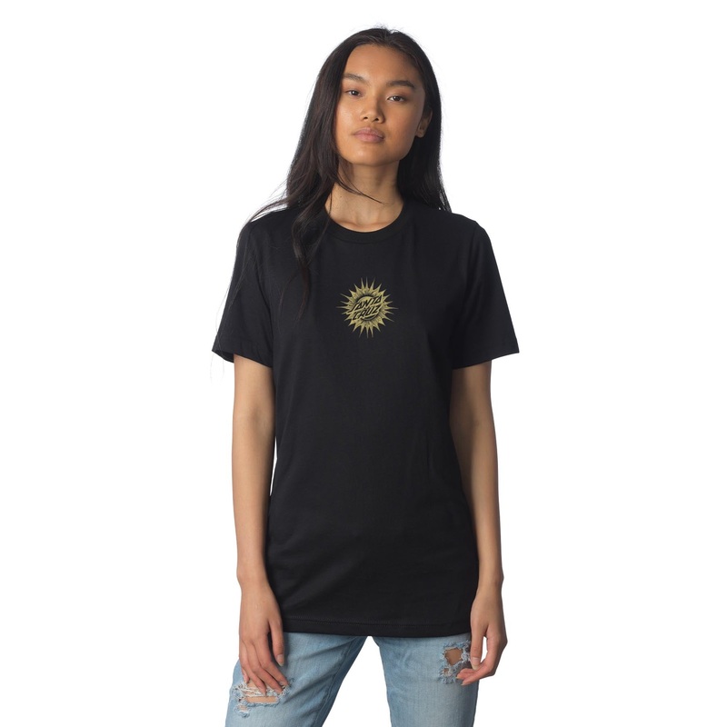 Ornate Dot Center Womens Santa Cruz T-Shirt Forest S