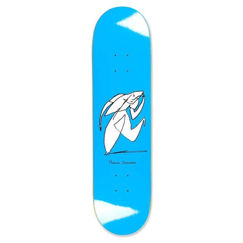 Polar Skate Co. Roman Gonzalez Stay in Motion Blue Deck 8.125″ 8.125