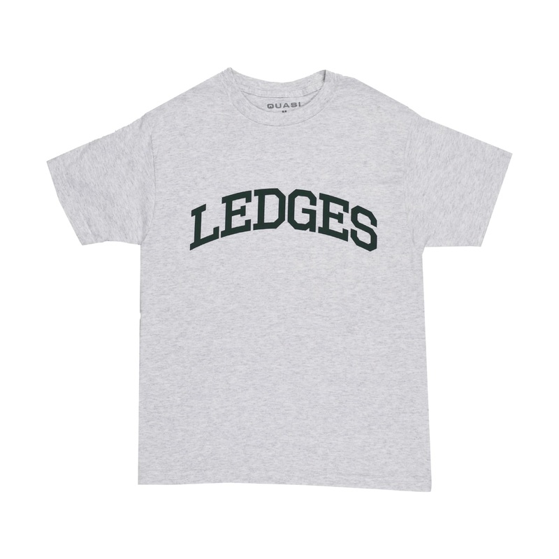 Quasi Ledges T-Shirt Ash S