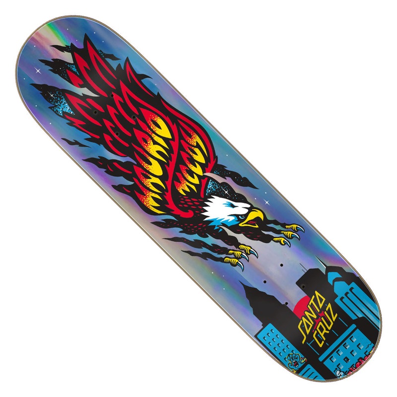 Santa Cruz Maurio McCoy Ripping Eagle VX Twin Deck Multicolor 8.25 x 31.83 WB:14.22