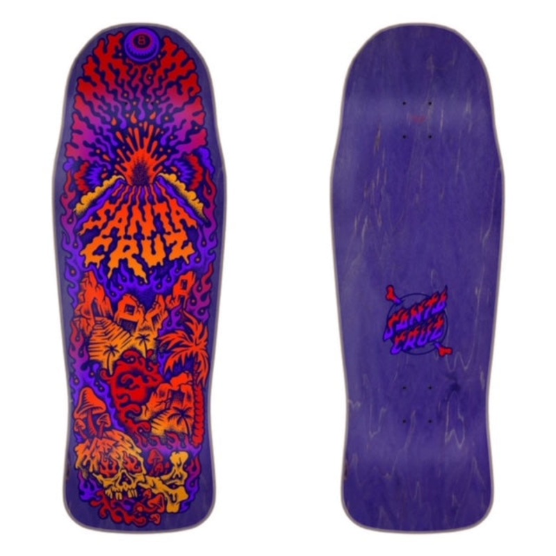 Santa Cruz Winkowski  Volcano Pro Skateboard Deck 10.34″ Deck only 10.34