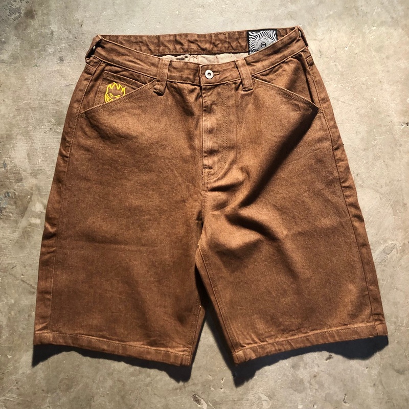 Spitfire – Bighead Denim Short – Brown Medium