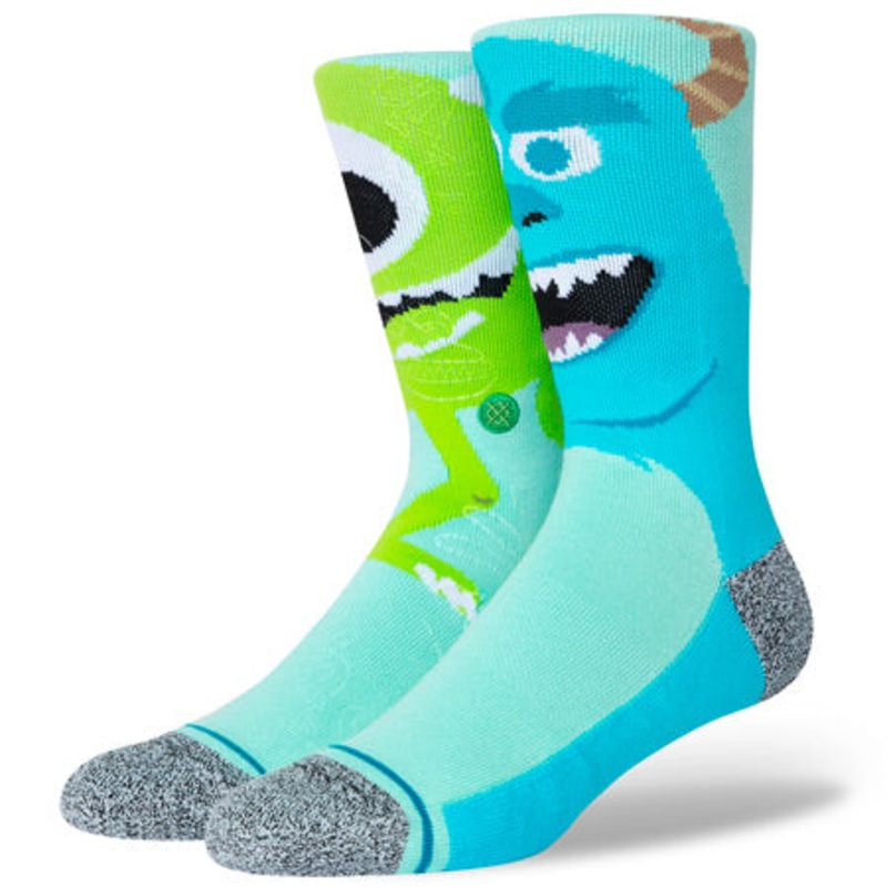 Stance Monstropolis Crew Socks Turquoise Large