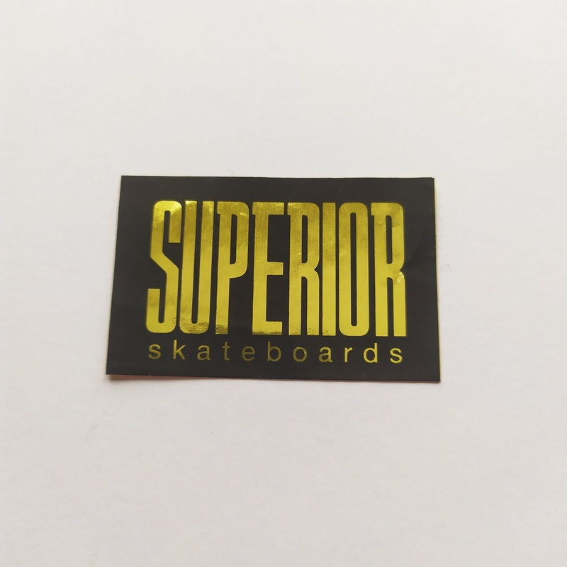 Superior Skateboards Sticker