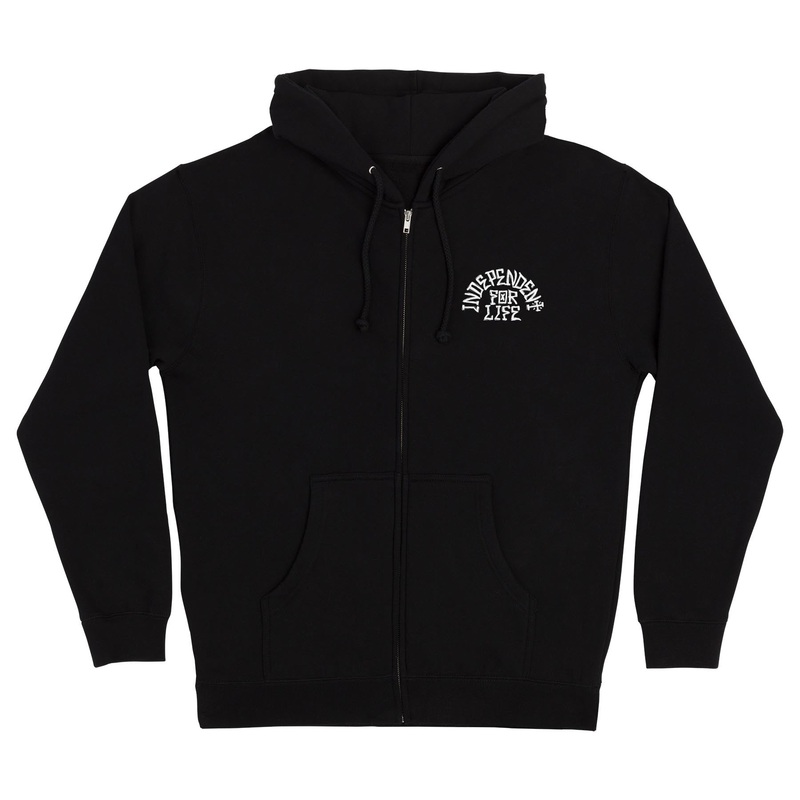 Truck Head Mens Independent Zip Hoodie Black S
