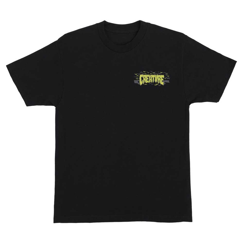 441562658 Bat Relic Heavyweight Tee Black Mens Creature MD