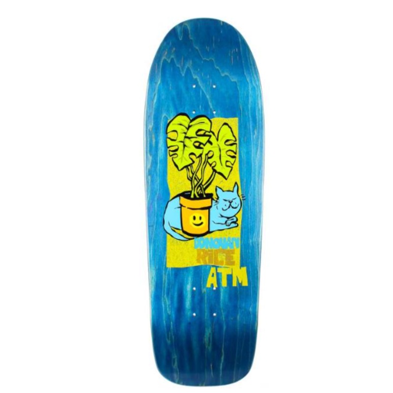 ATM Click Donovan Rice Nap Blue Stain Deck 9.5 in 9.5 in