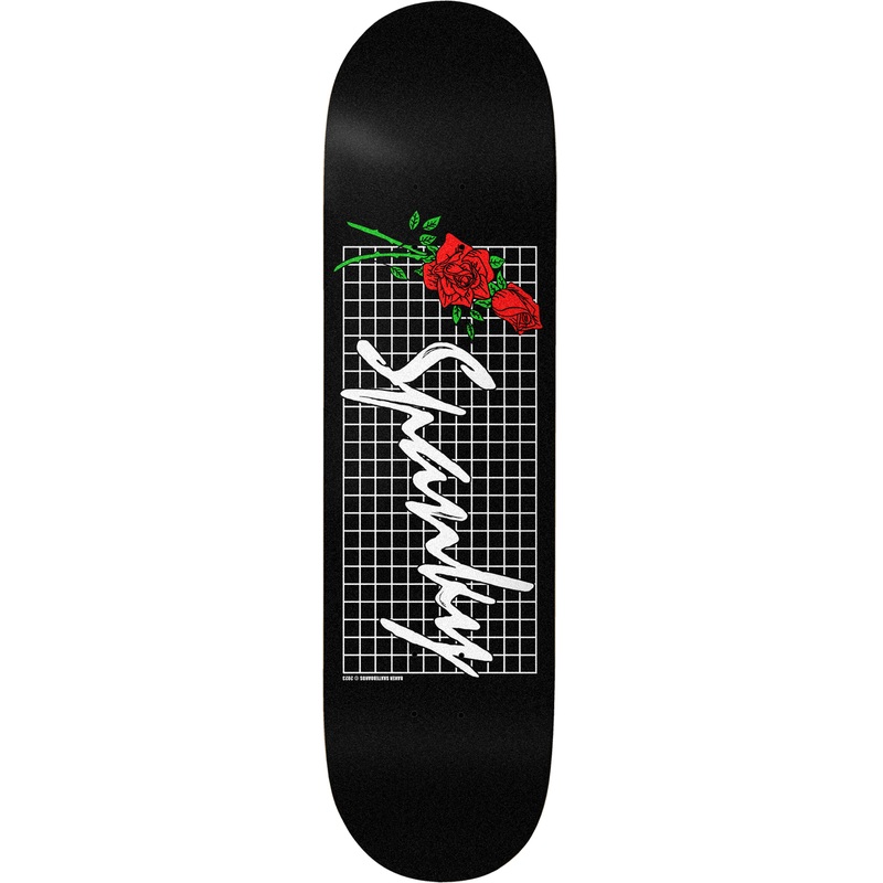 Baker Spanky Black Roses 8.25″ Skateboard Deck