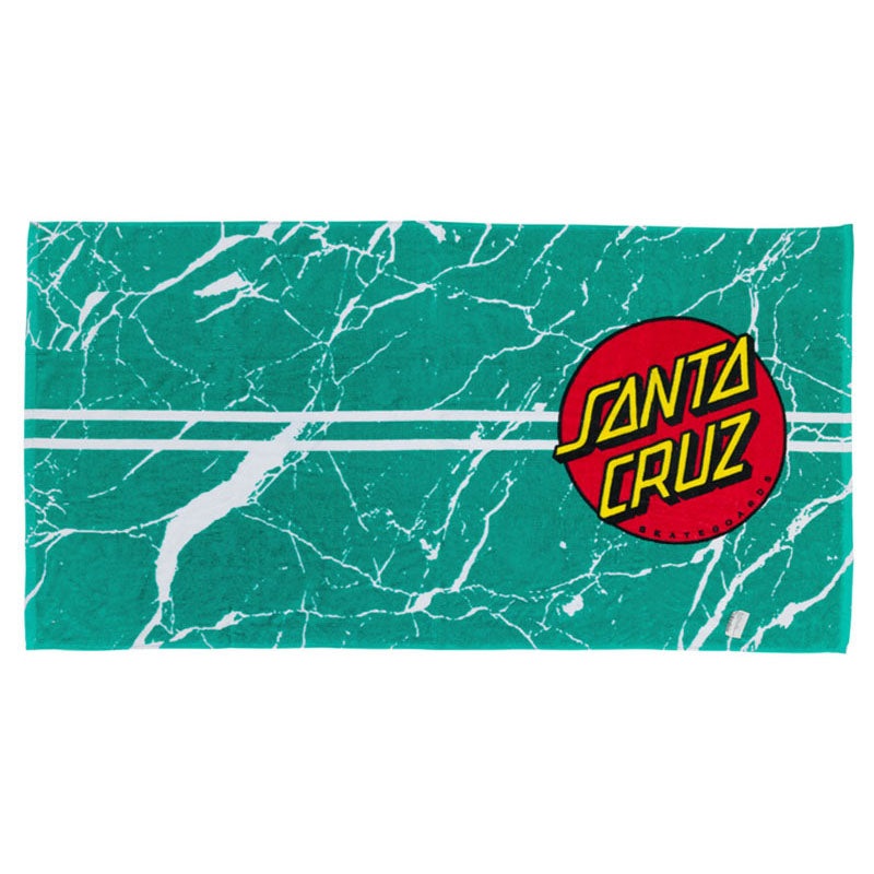 Classic Dot Towel (Teal Marble)