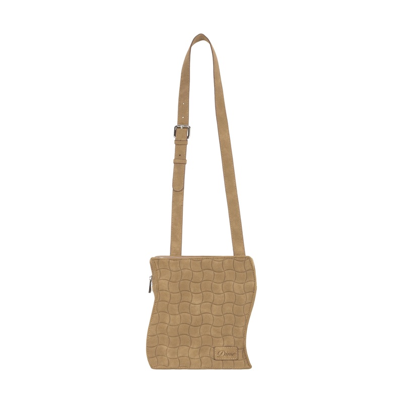 Dime Wave Messenger Bag Chestnut