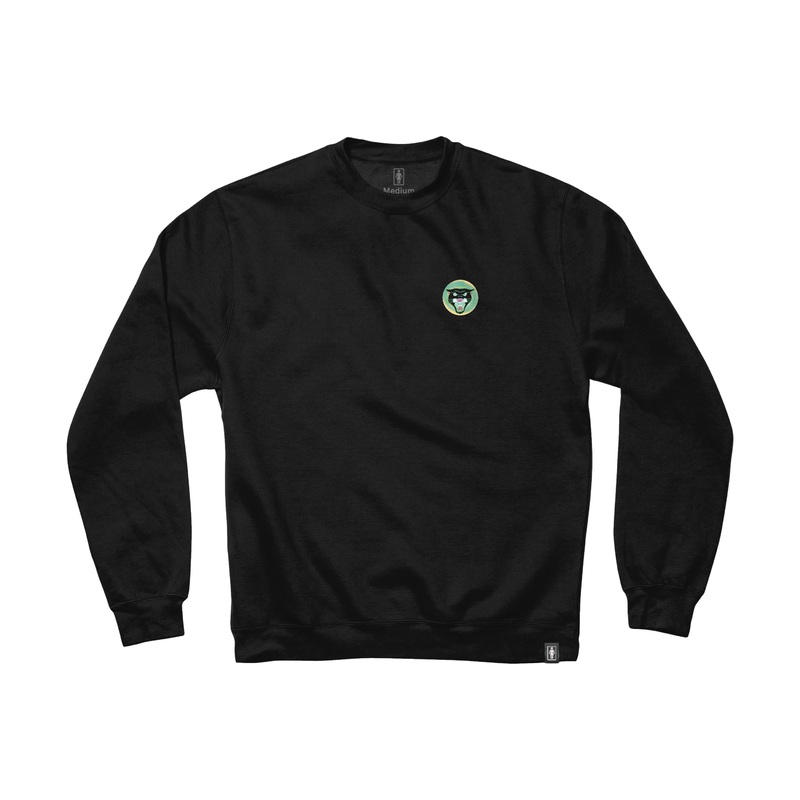 Girl Natas Crewneck Black M