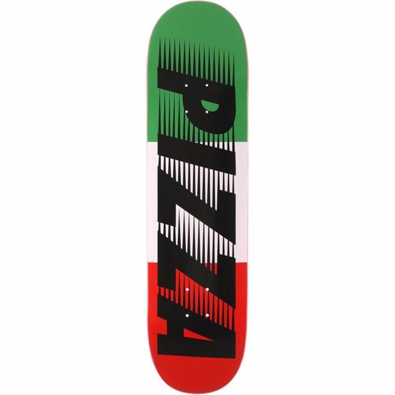 Pizza Speedy 8.25″ Green/White/Red Skateboard Deck