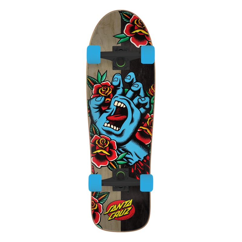 Santa Cruz  Screaming Flash 9.7″ Shaped Cruiser Complete