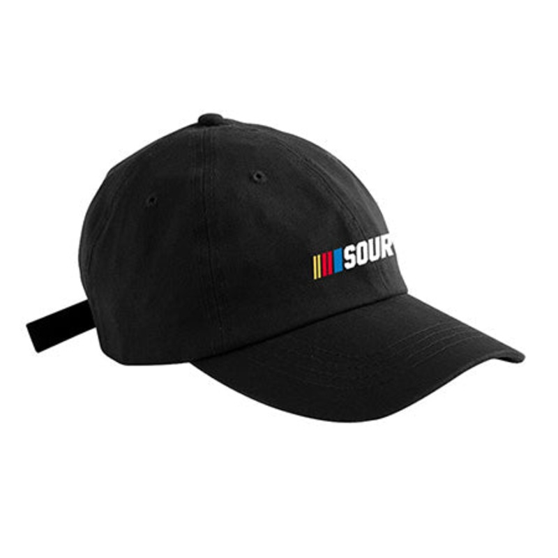 Sour Solution Sourcar Strap-Back Hat Black One size fits all
