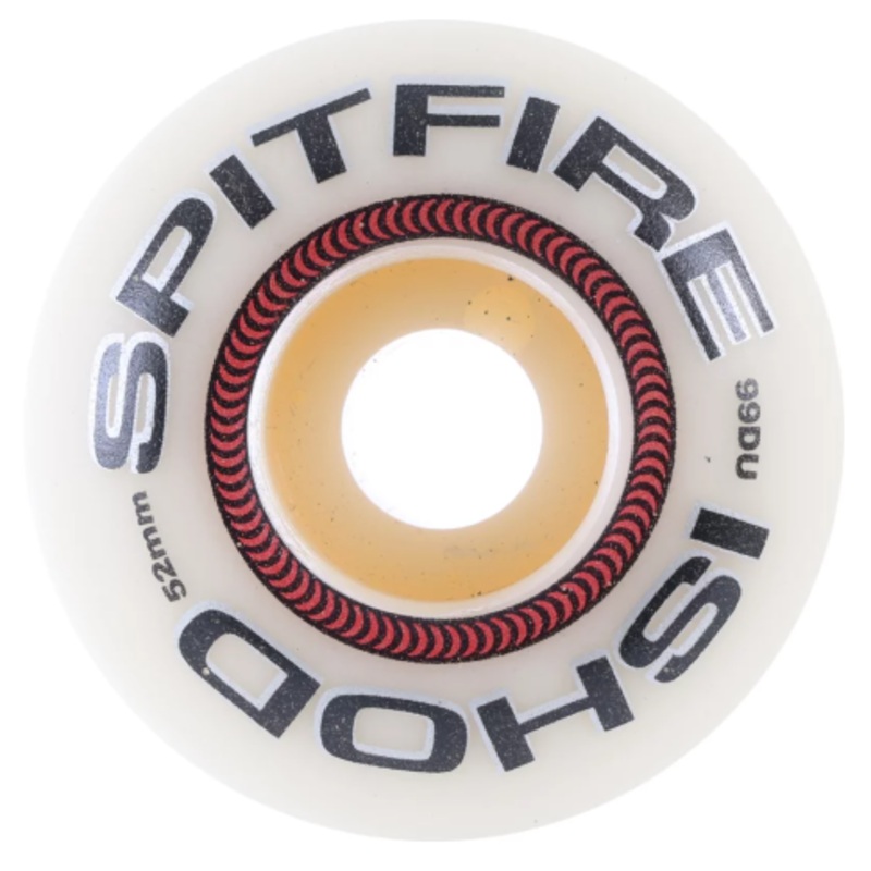 Spitfire 99a Formula Four Ishod Lock-in Classic 52mm Skateboard Wheels 52mm Natural