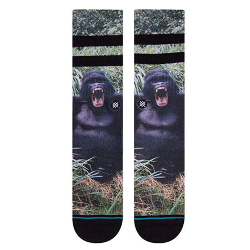 Stance Gorilla Socks Black Medium