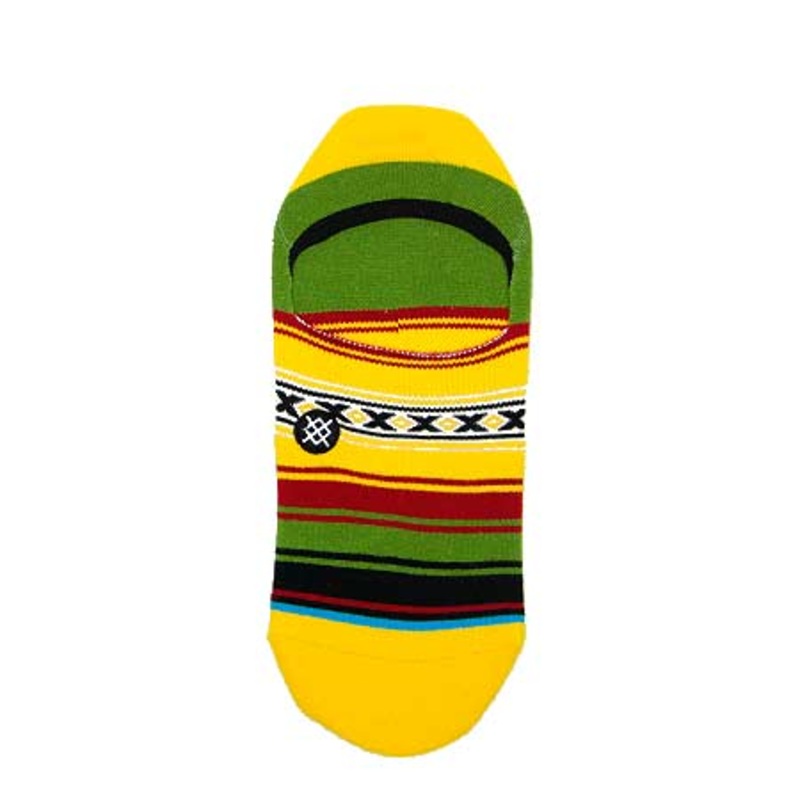Stance Royal II No Show Socks Yellow Large