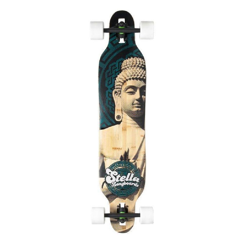 Stella Camber Chakra Buddha 40″ Drop Through Longboard Complete