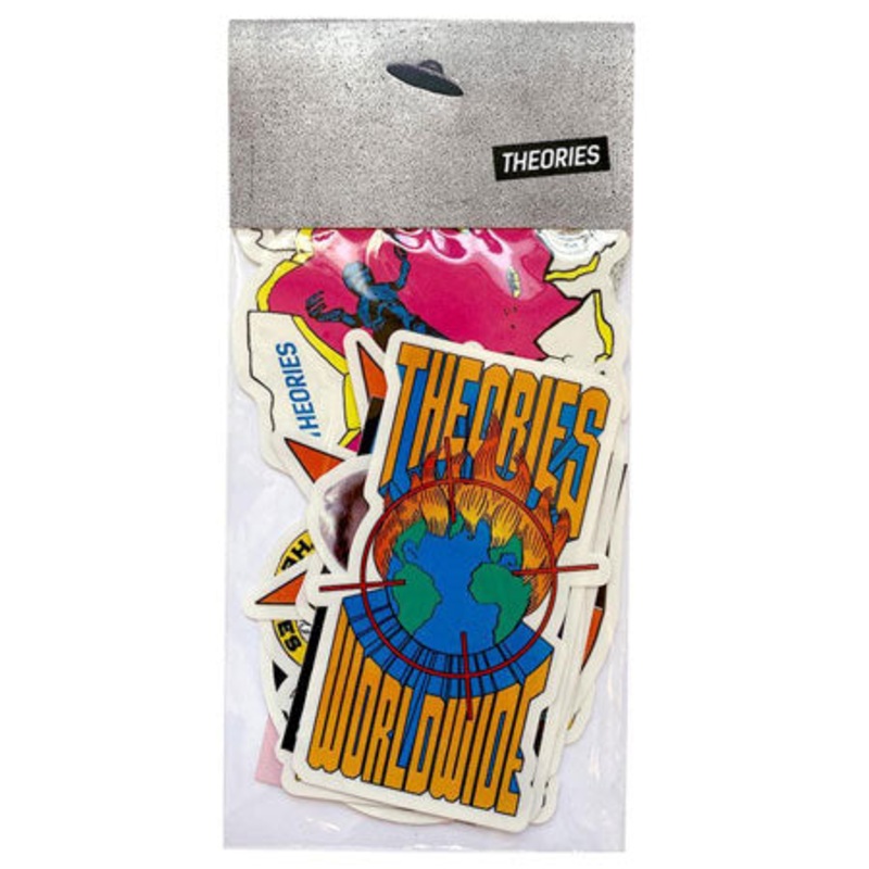 Theories Rarities Sticker Pack Assorted N/A