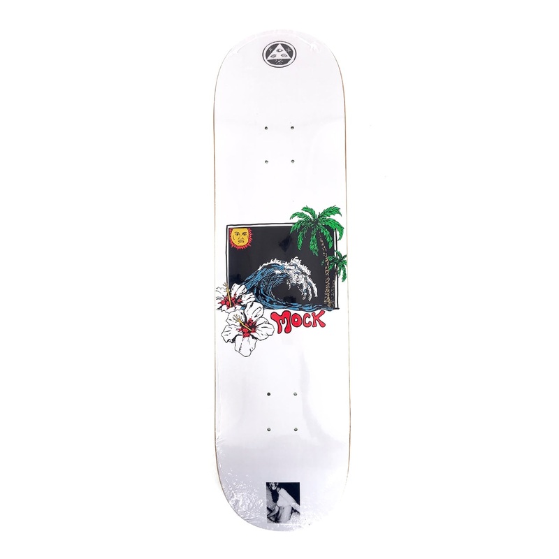 Welcome – 8.38″ – Evan Mock Wave Pro Model on Island – White