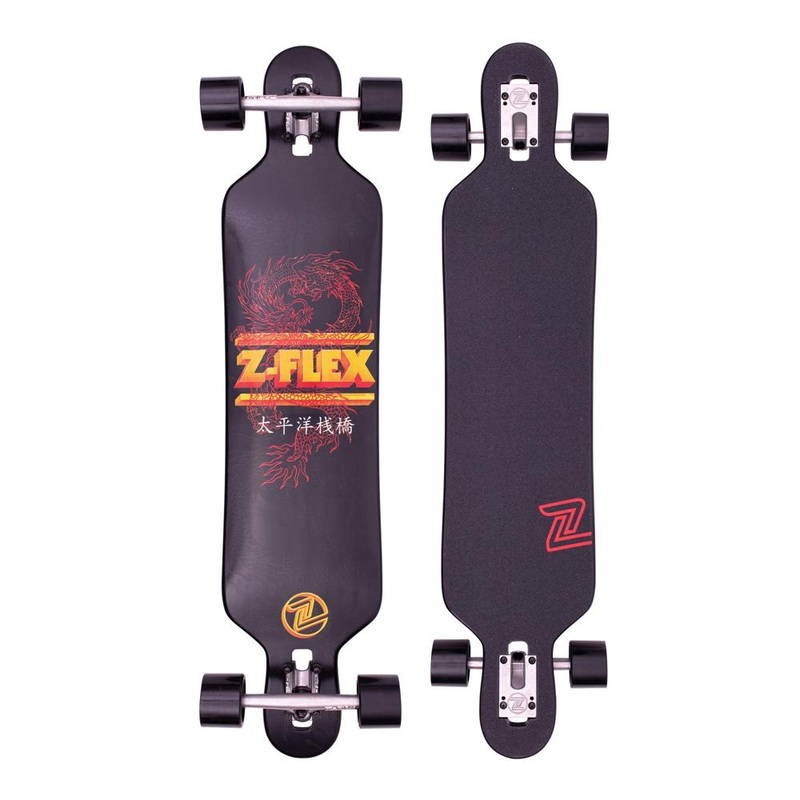 Z-Flex Dragon 41″ Drop Through Longboard