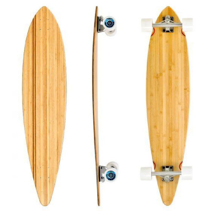 Bamboo Blank Short 42″ Pintail Longboard Deck Only