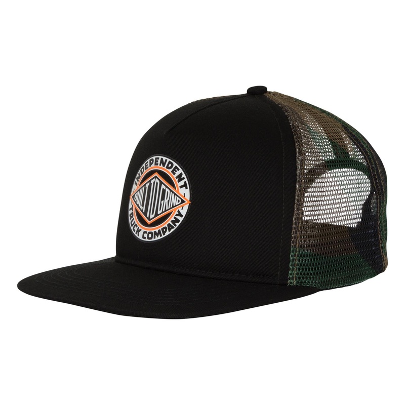BTG Summit Indpendent Trucker Hat White/Black OS