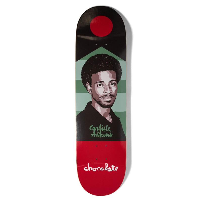 Chocolate Aikens Portrait Deck 8.5 8.5