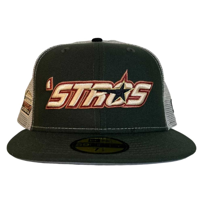 El Jimador Stone Mesh Houston Astros New Era Hat 5950 Fitted 5950 Day 6 7/8