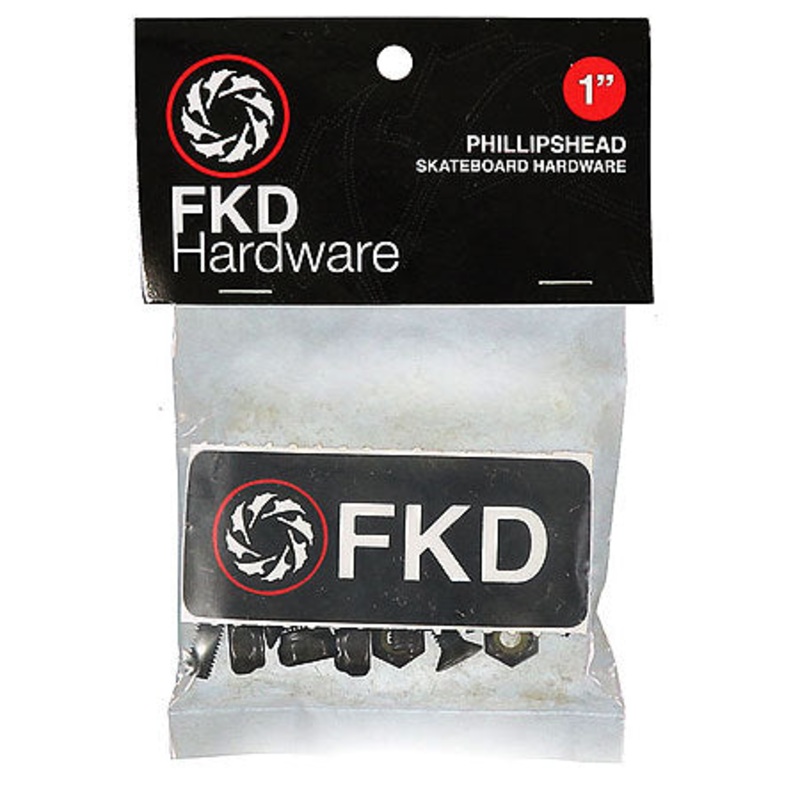 FKD Phillips Hardware Black 1″