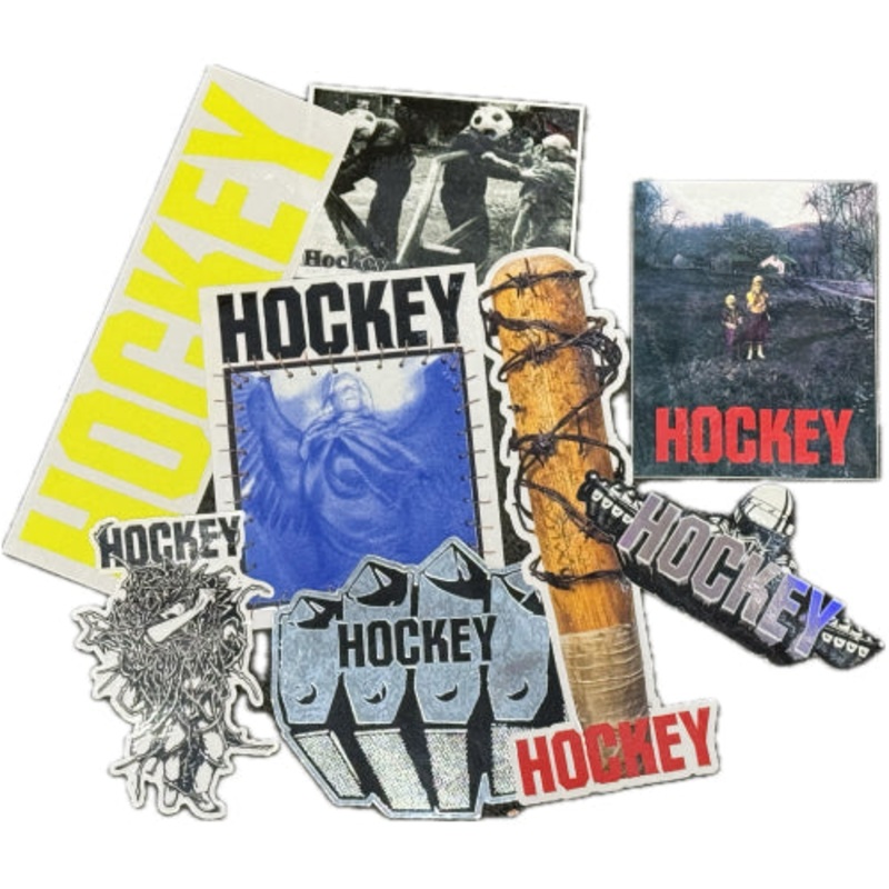 Hockey Eyes Without a Face Stickers Eyes Without a Face – Set of 8