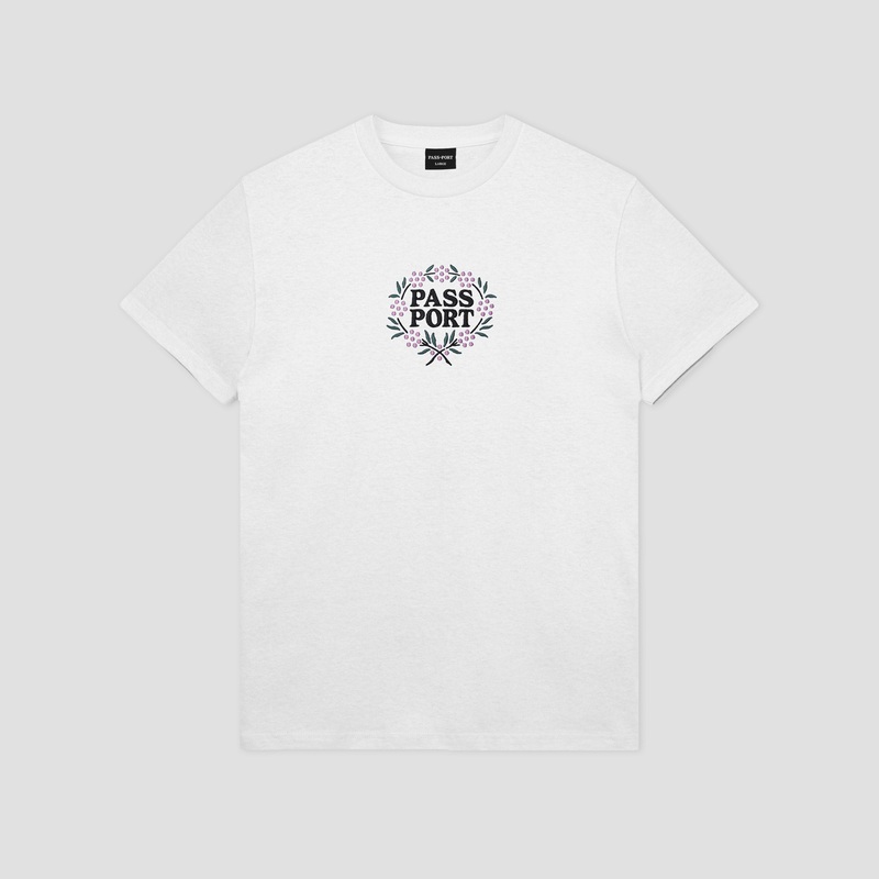 Passport Wattle T-Shirt White Small