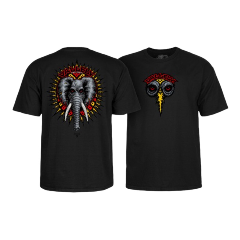 Powell Peralta Vallely Elephant T-shirt Black S