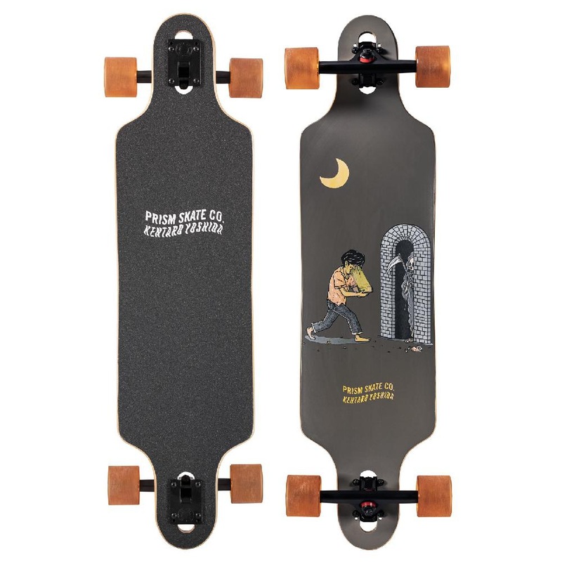 Prism Revel 36″ Drop Through Longboard – Kentaro Series Complete
