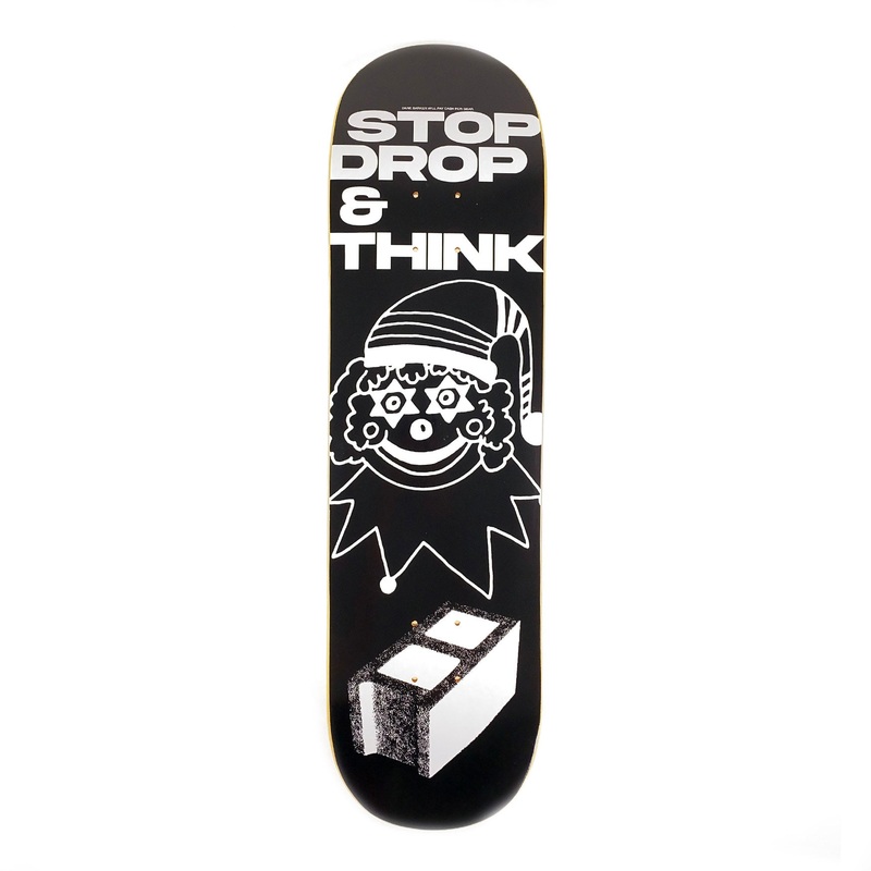 Quasi – 8.5″ – Barker ‘Think’ Deck – Black
