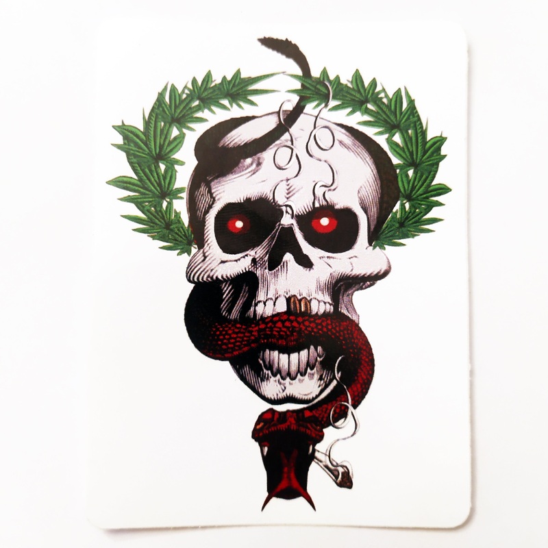 Razortailed Skateboards Sticker – “McChill”