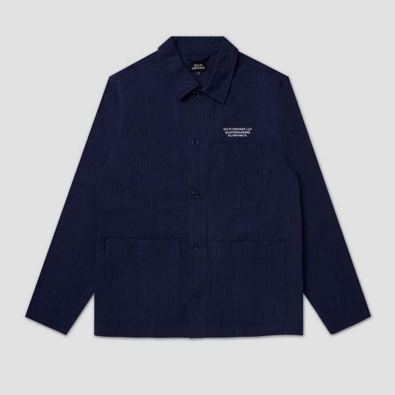 Sci-Fi Fantasy Sci-Fi Chore Jacket Navy Small