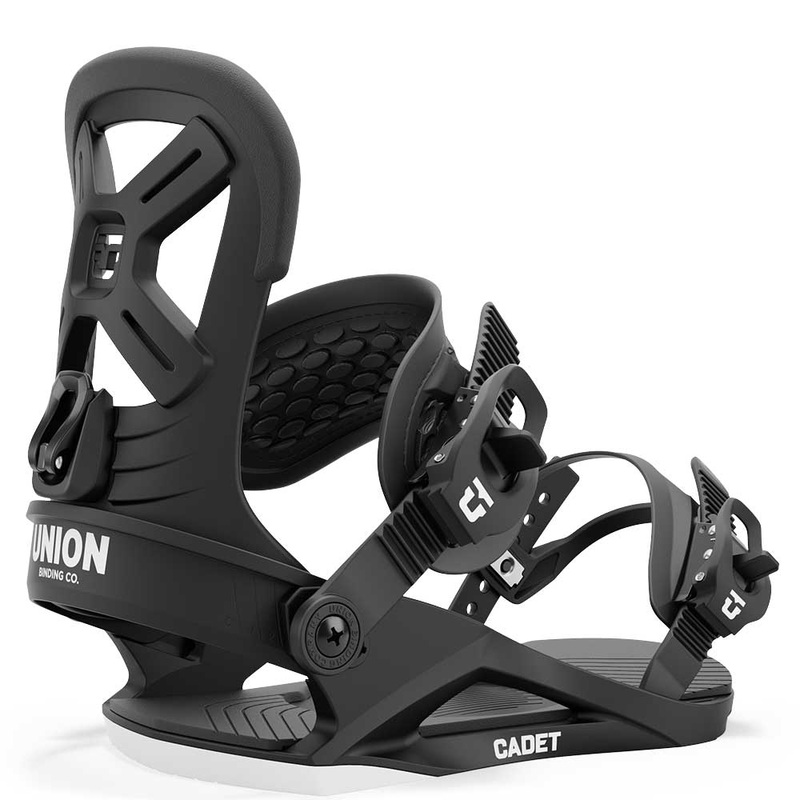 Union Youth Cadet Snowboard Bindings – 2025 Small Black