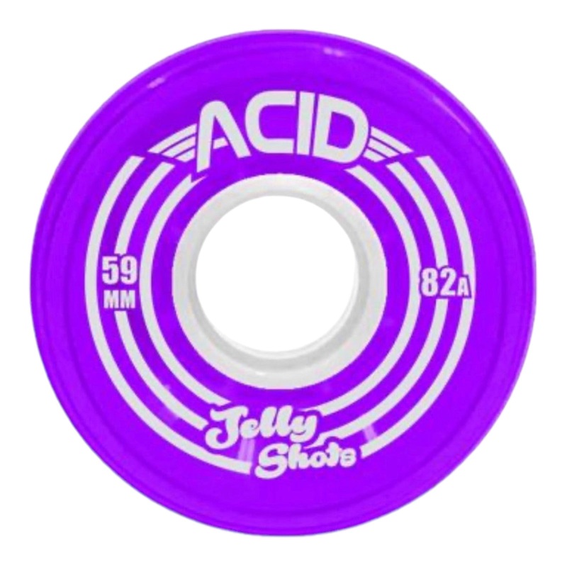 ACID CHEMICAL COMPANY 59MM 82A JELLY SHOTS 59mm Purple