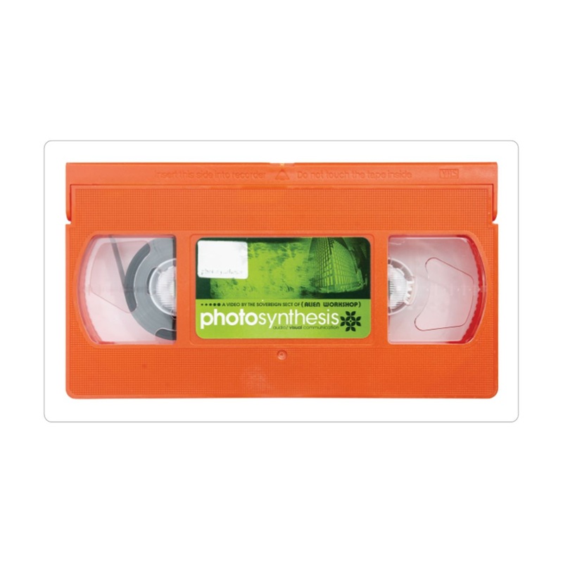 Alien Workshop Photosynthesis VHS Sticker 4″