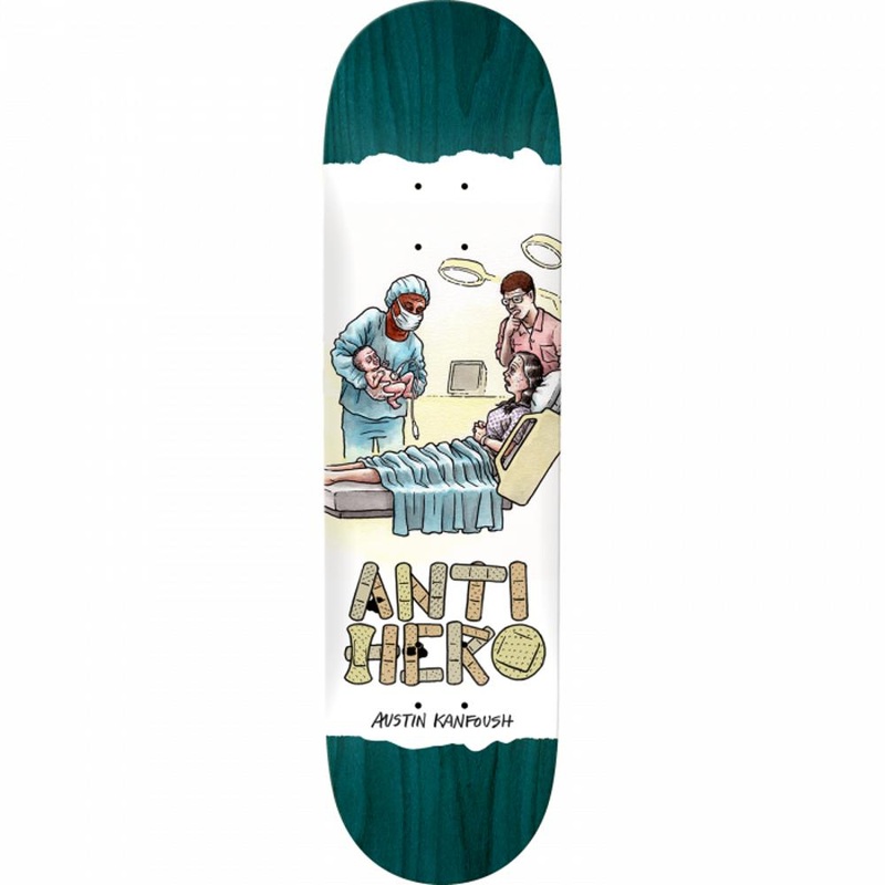Antihero Kanfoush Medicine 8.12″ Skateboard Deck Deck
