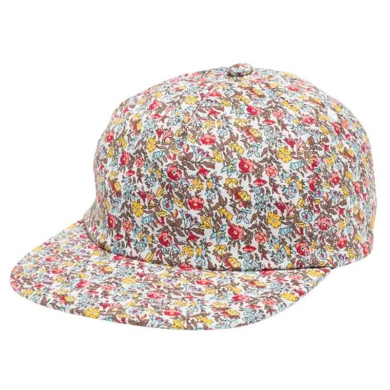 Autumn 5 Panel Strapback Hat – Mini Floral