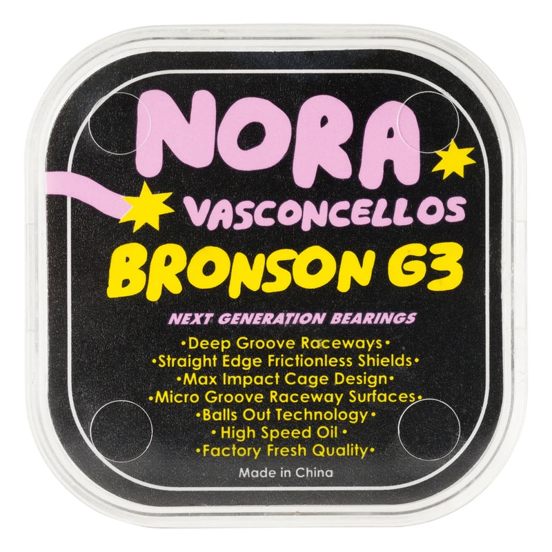 Bronson Skateboard Bearings Nora Vasconcellos G3 OS