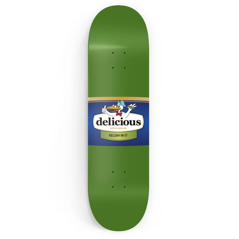 Edible Concrete Delicious Pickle Relish Deck 8.3 in 8.3 in