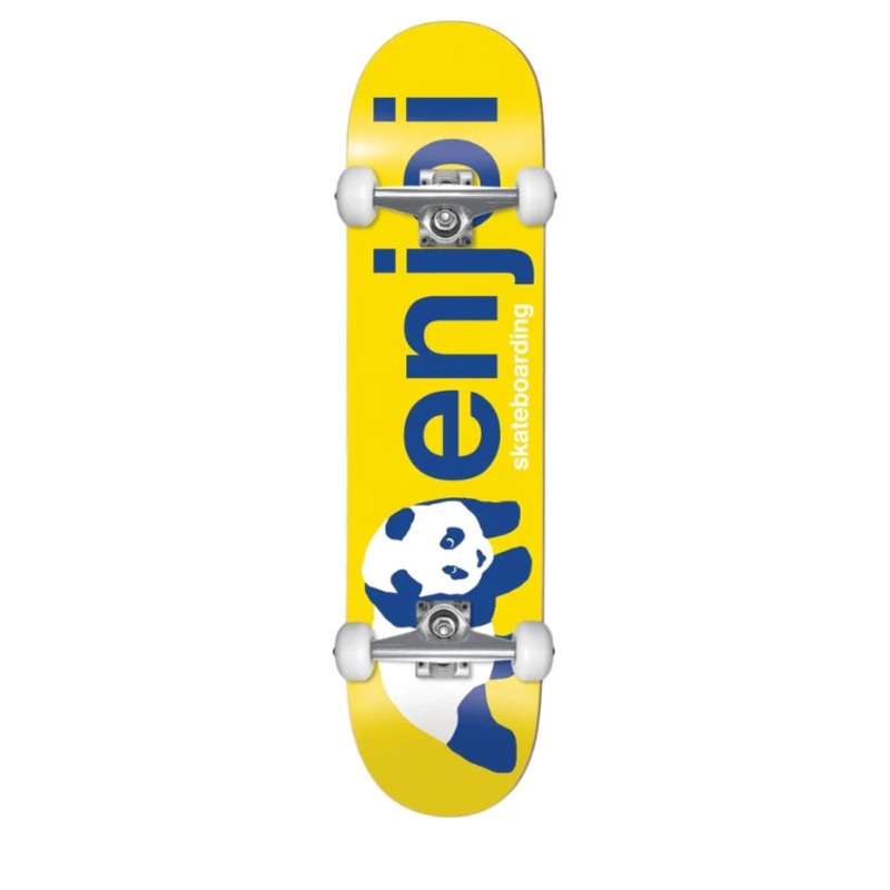 Enjoi Half and Half FP Yellow Complete 8 in 8 in