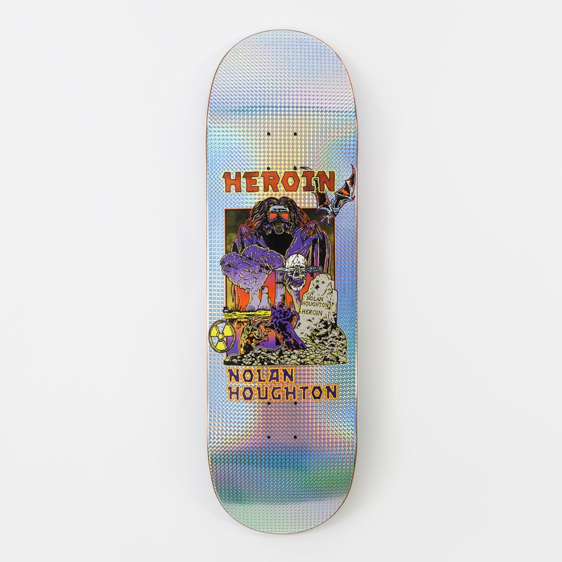 Heroin 9.5″ Nolan Houghton Hellscape Deck – Holographic Foil 9.5″
